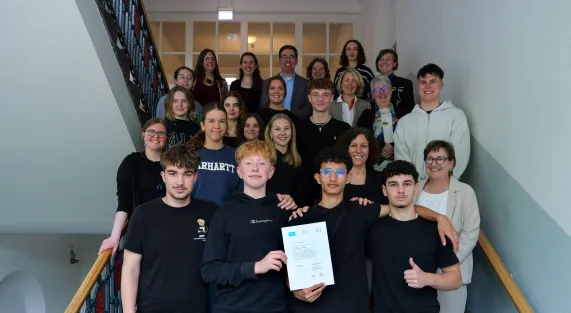 Photo de groupe des élèves