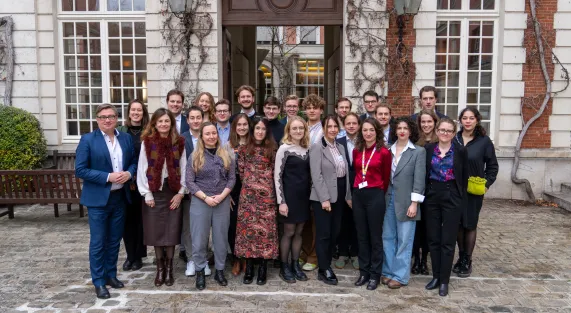 Photo de groupe de la génération Europe 2025