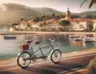 DALL·E 2024-01-11 15.42.26 - A realistic, photo-like image of a tandem bicycle for two people in Hyères-les-Palmiers, France. The image should resemble a high-quality photograph, _0.png
