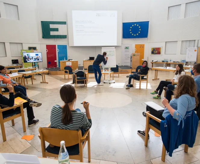 Participants au forum "Jugend bewegt"