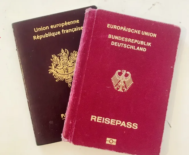 passeports français et allemand
