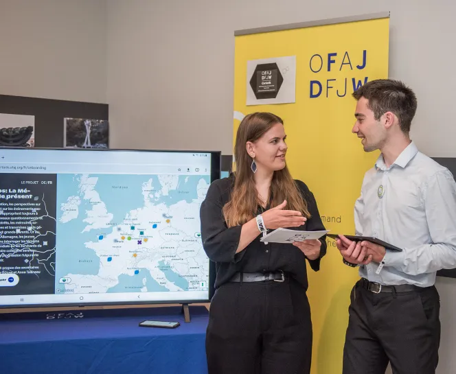Deux Jeunes Ambassadrices et Ambassadeurs OFAJ ont présenté Cartorik