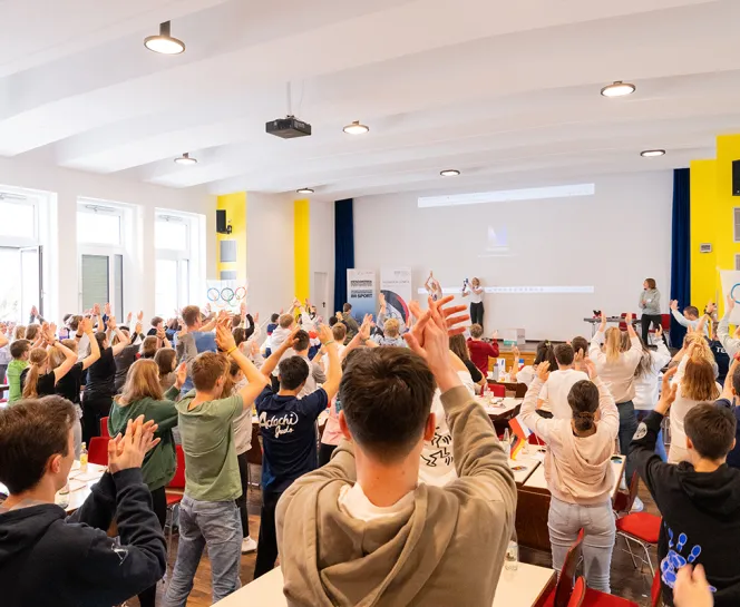 Vorbereitungstreffen für das Deutsch-Französische Olympische Jugendlager Paris 2024