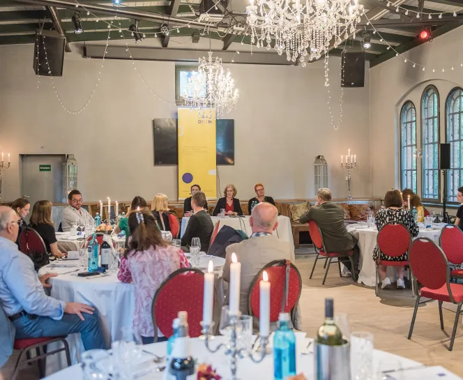 Dîner-débat à la veille de conseil d'orientation 2024