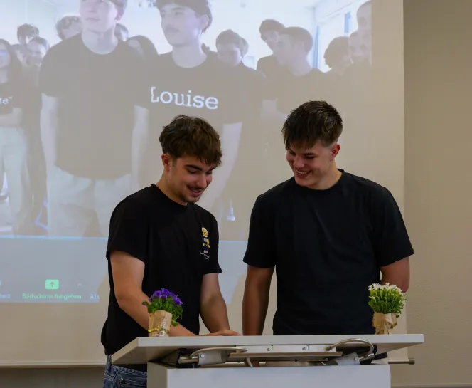 Présentation du projet sur scène